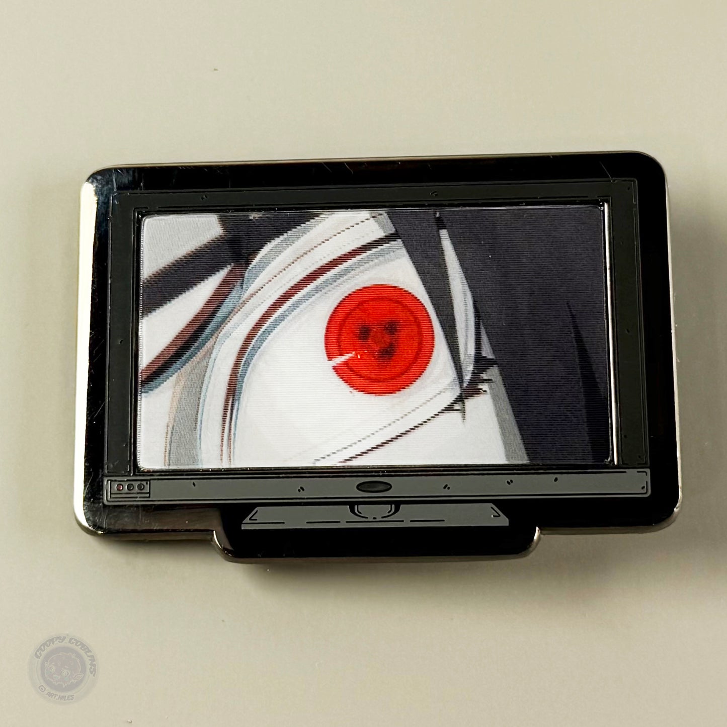 Monitor Lenticular {Naruto} Itachi Enamel Pin