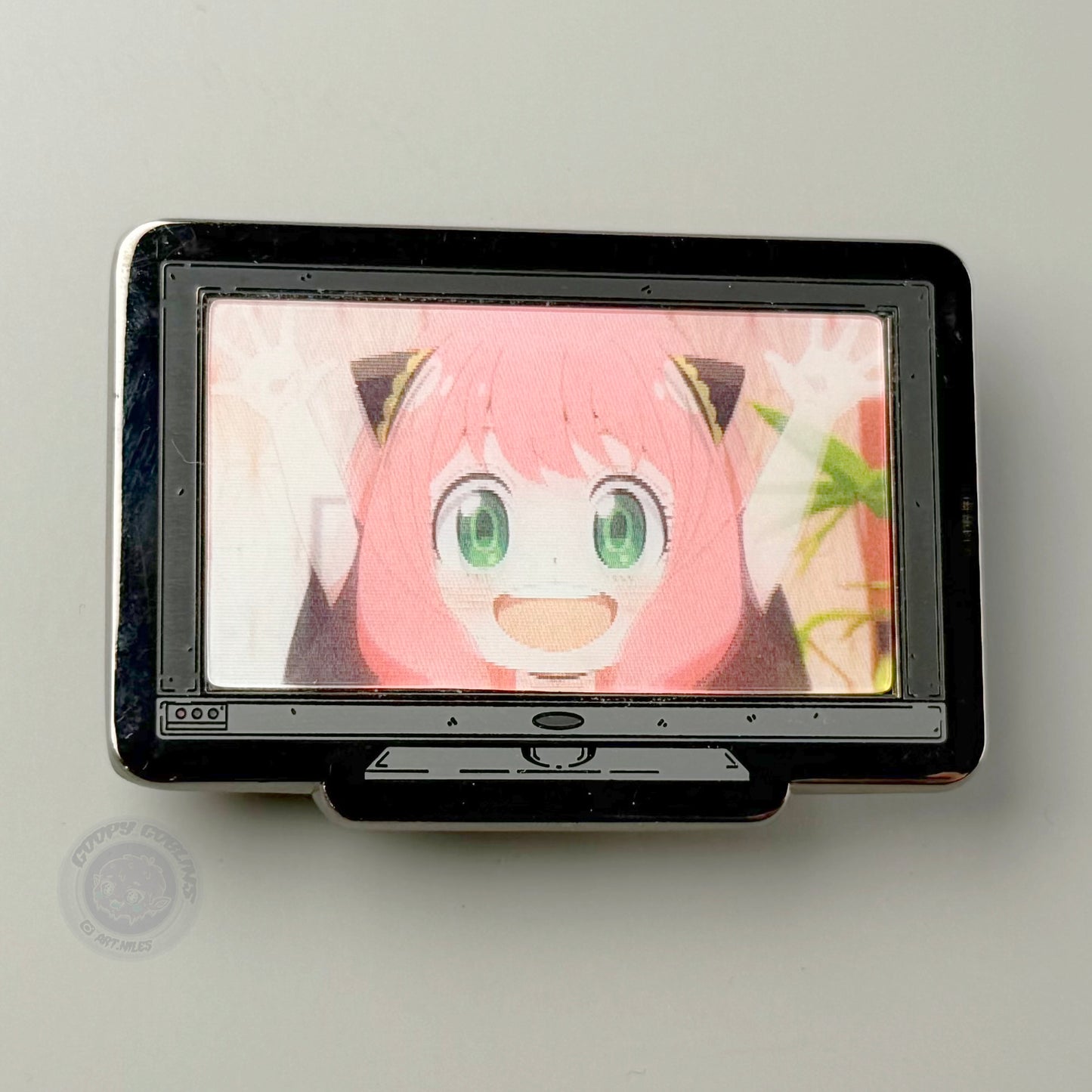 Anya Spy X Family Lenticular TV Enamel Pin