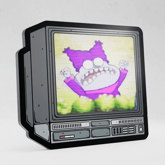 CRTV Lenticular Chowder Pin
