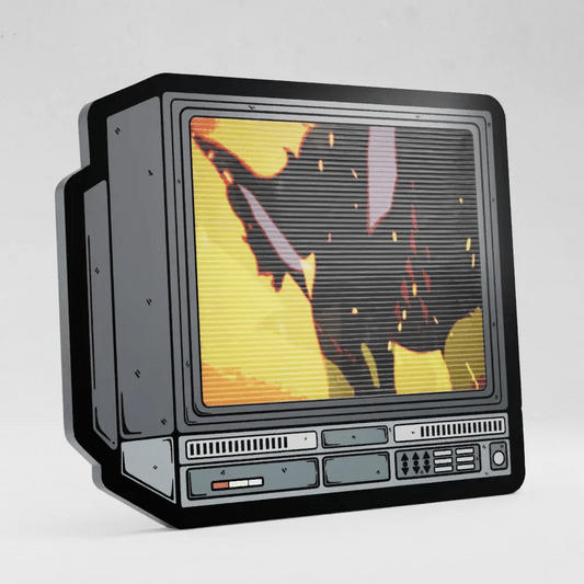CRTV Lenticular Devilman Pin