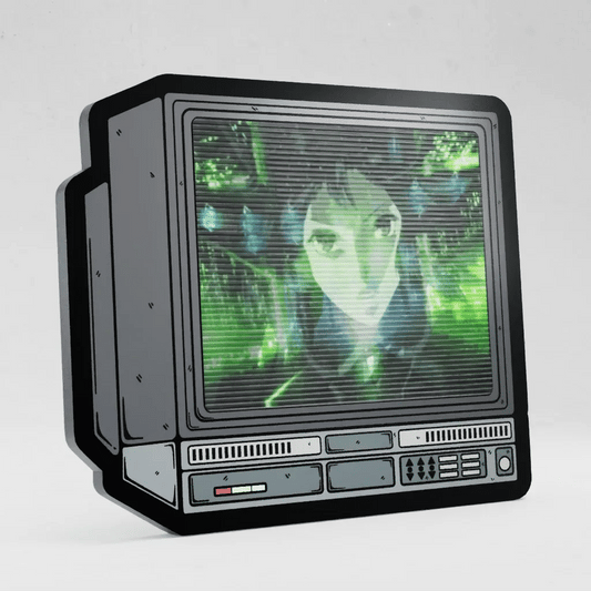 CRTV Lenticular Ghost In the Shell Pin