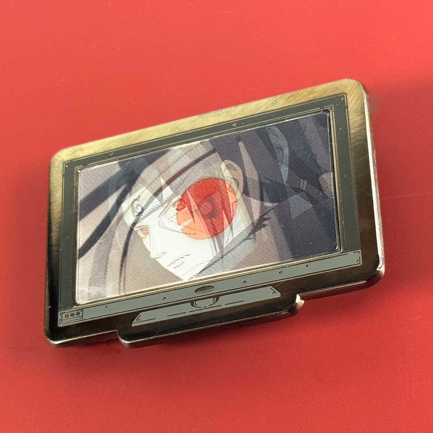 Monitor Lenticular {Naruto} Itachi Enamel Pin