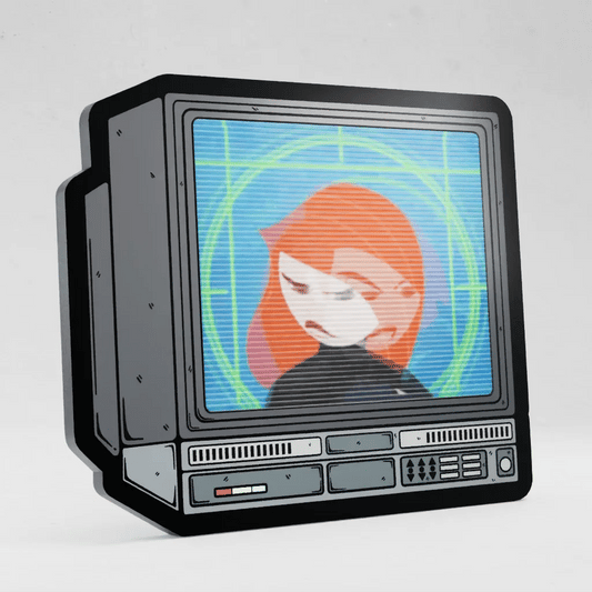 CRTV Lenticular Kim Possible Pin
