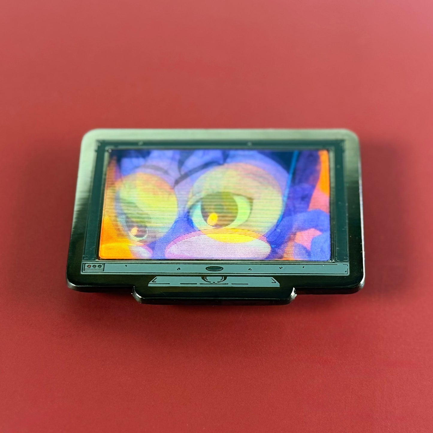 Monitor Lenticular {DanDaDan} Okarun Enamel Pin