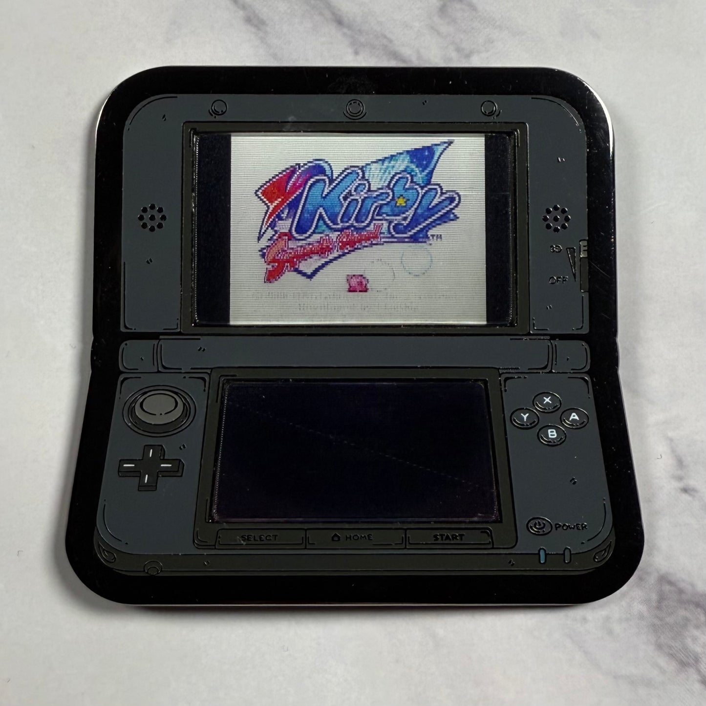 3DS Lenticular Kirby Squeak Squad Enamel Pin