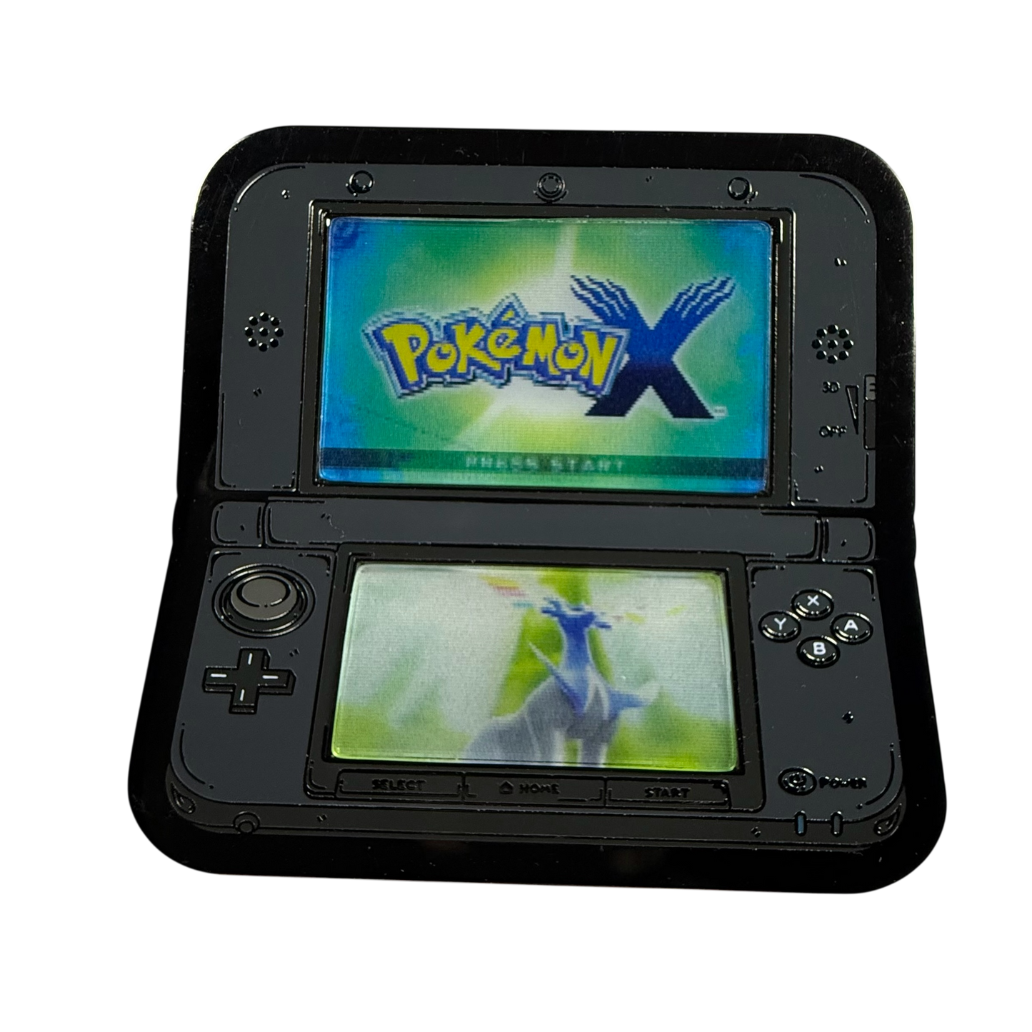 3DS Lenticular Pokemon X Enamel Pin