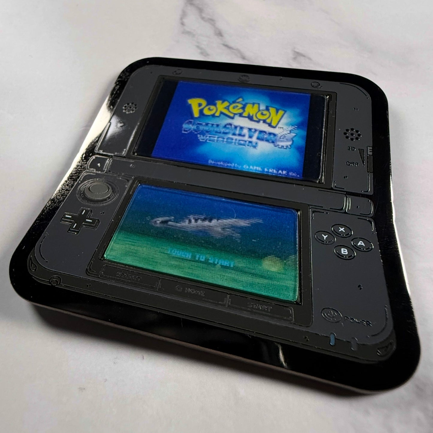 3DS Lenticular Pokemon Soul Silver Enamel Pin