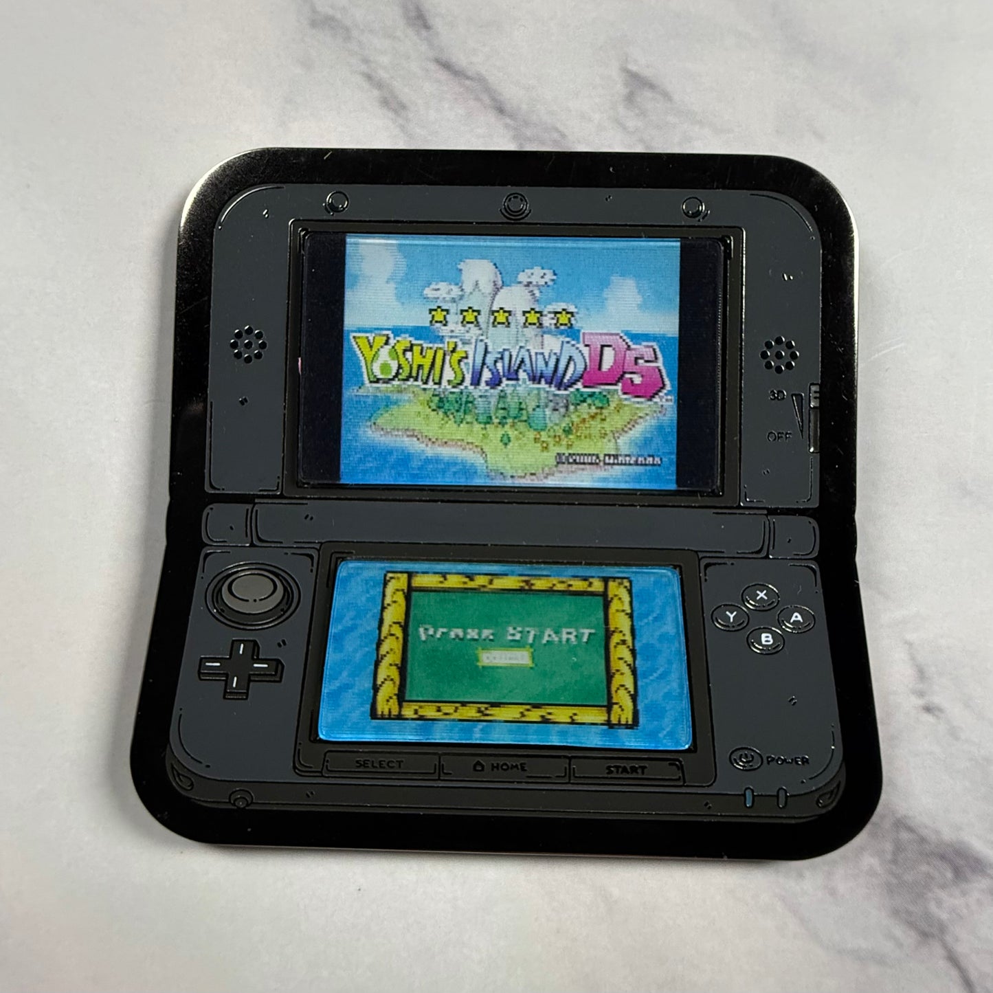 3DS Lenticular Yoshi Island Enamel Pin