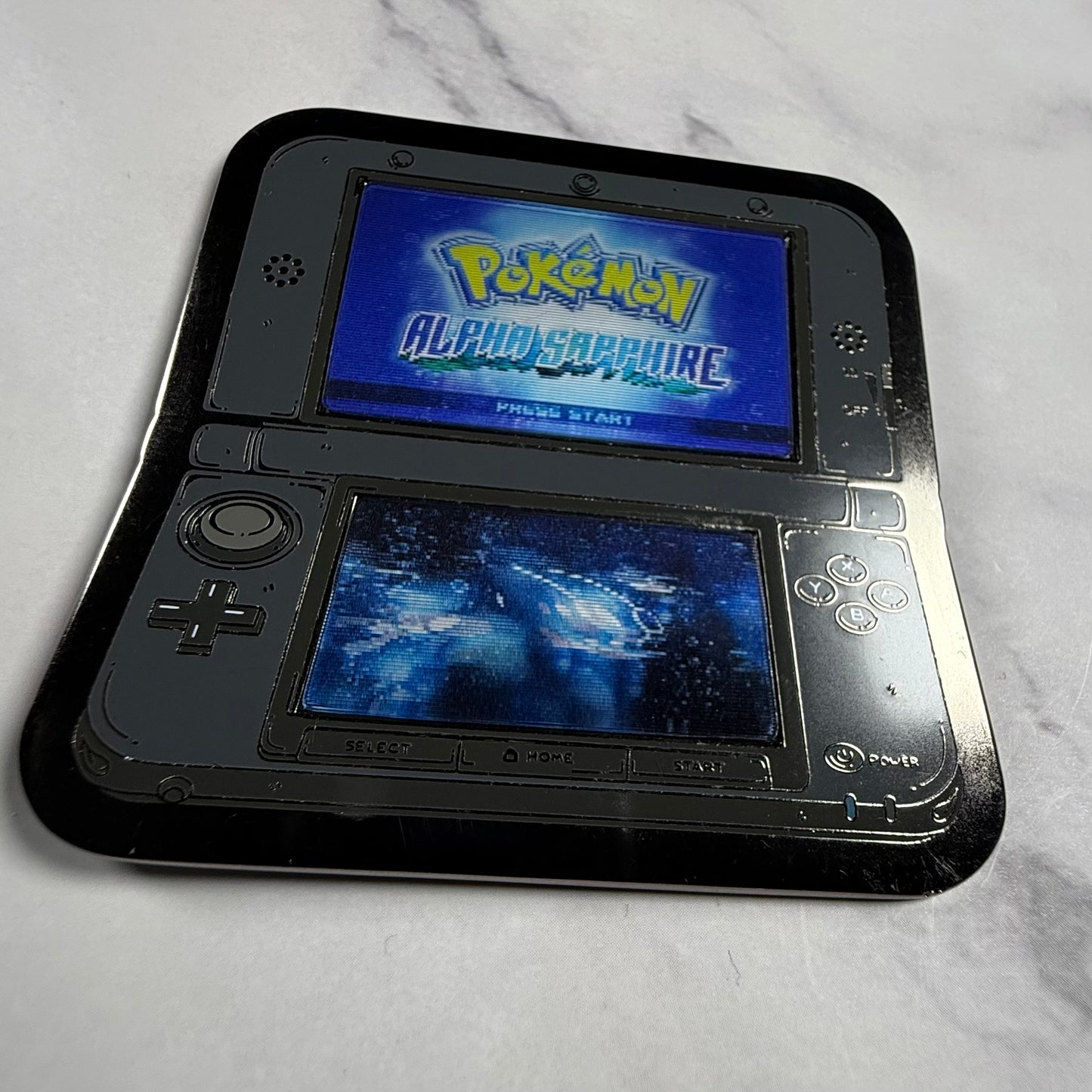 3DS Lenticular Pokemon Alpha Sapphire Enamel Pin