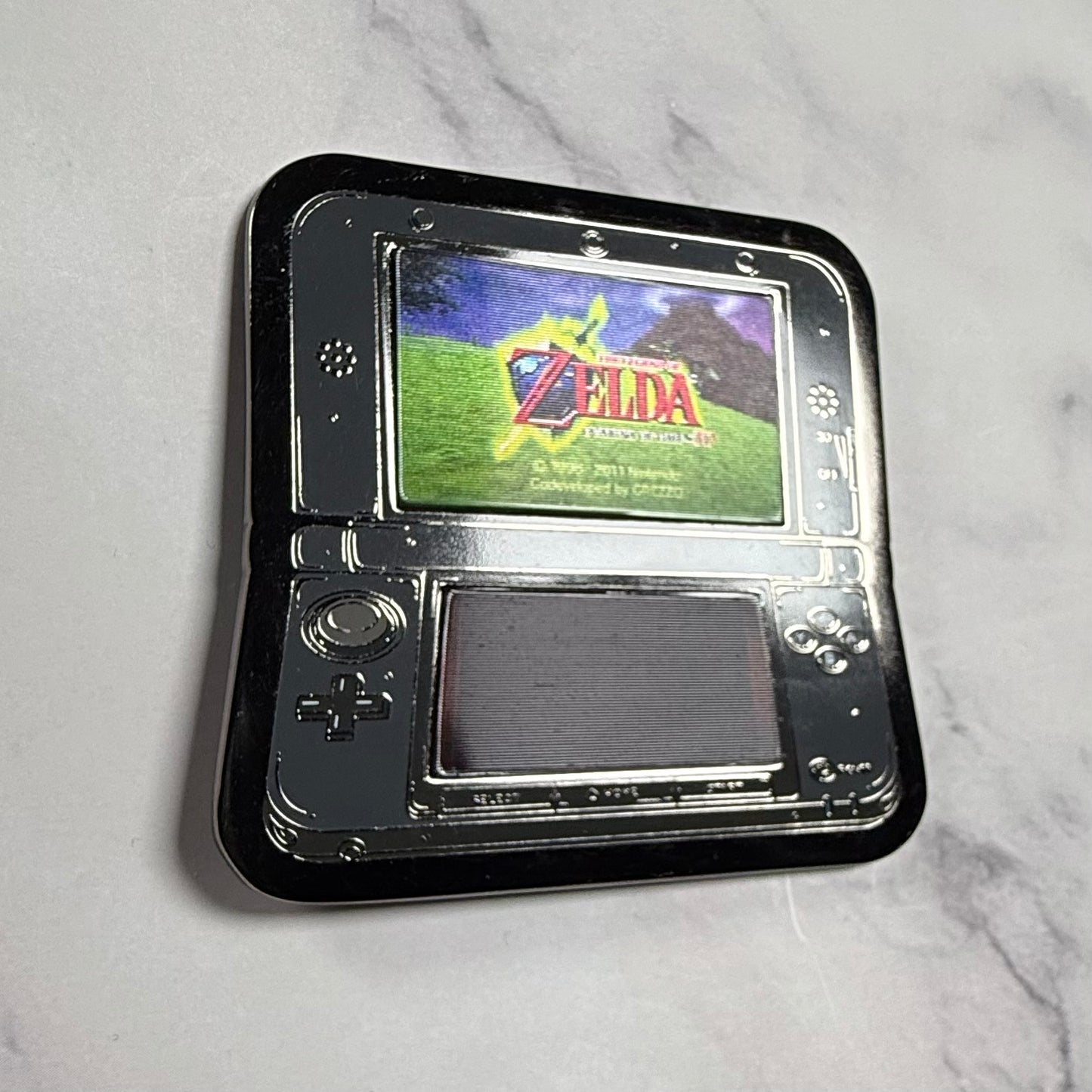 3DS Lenticular Zelda Ocarina Of Time Enamel Pin
