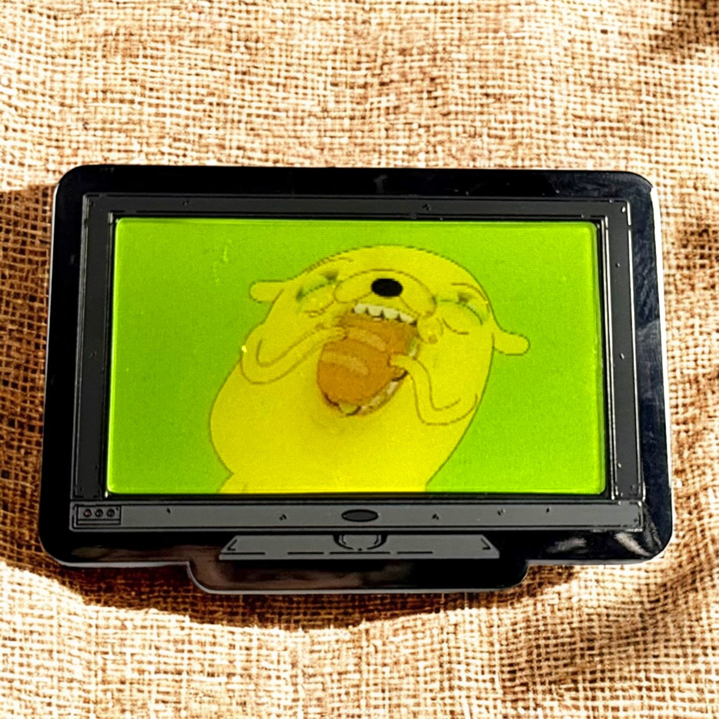 Monitor Lenticular {Adventure Time} Jake Sandwich Enamel Pin