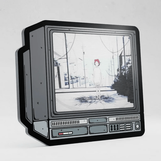 CRTV Lenticular Serial Experiments Lain Pin