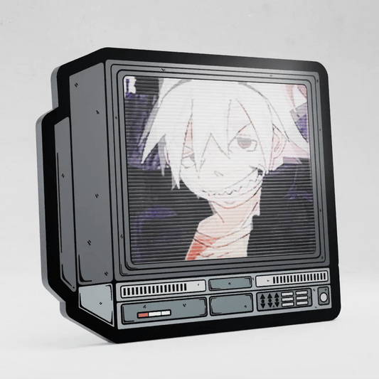 CRTV Lenticular Soul Evans Pin