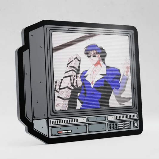 CRTV Lenticular Wolfwood Pin