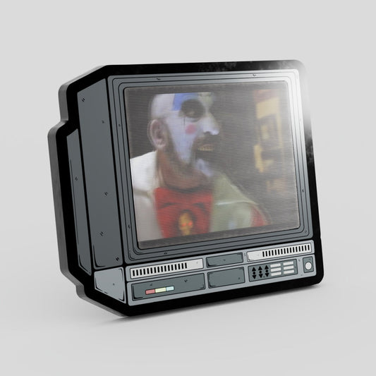 CRTV Lenticular Captain Spaulding Pin