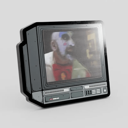 CRTV Lenticular Captain Spaulding Pin