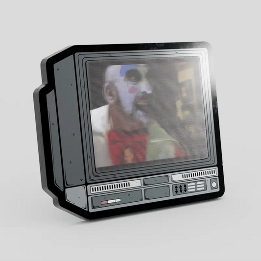 CRTV Lenticular Captain Spaulding Pin