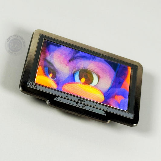 Monitor Lenticular {DanDaDan} Okarun Enamel Pin