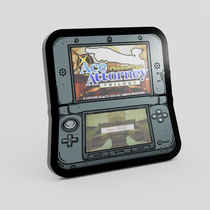 3DS Lenticular Ace Attorney Enamel Pin