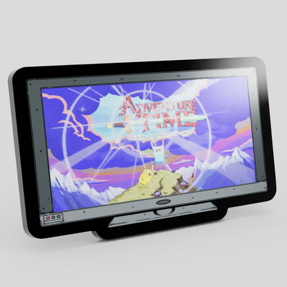 WS-Monitor Lenticular Adventure Time Enamel Pin