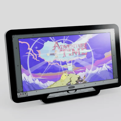 WS-Monitor Lenticular Adventure Time Enamel Pin