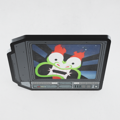 CRTV Lenticular Aku Pin