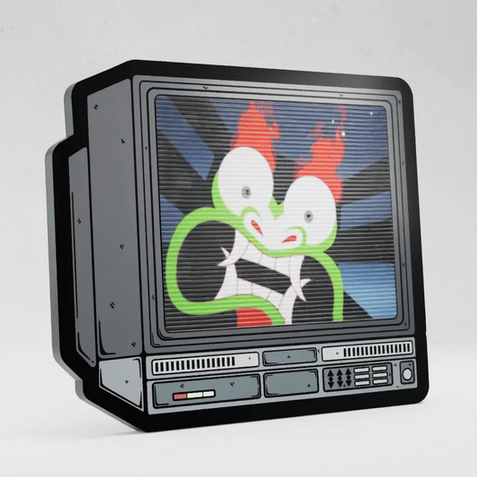 CRTV Lenticular Aku Pin