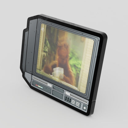 CRTV Lenticular Alf Pin