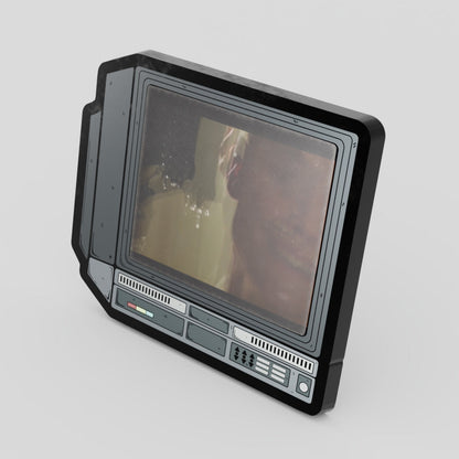 CRTV Lenticular Alien Pin