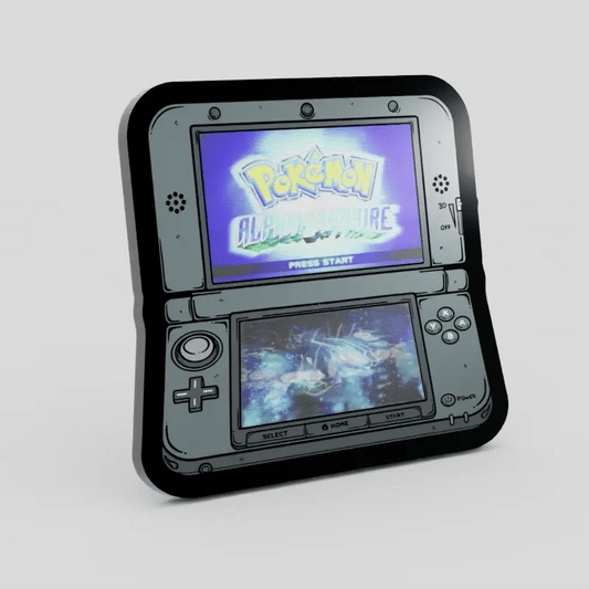 WS-3DS Lenticular Pokemon Alpha Sapphire Enamel Pin