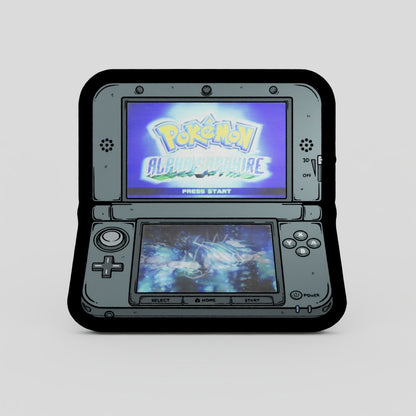 3DS Lenticular Alpha Sapphire Enamel Pin