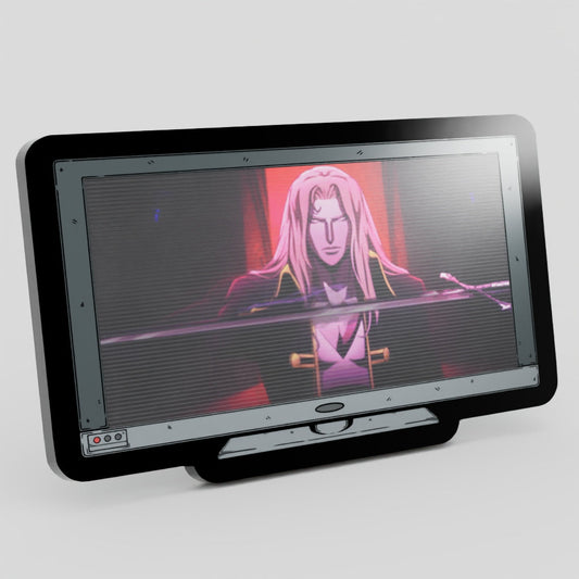 Monitor Lenticular Castlevania Alucard Enamel Pin