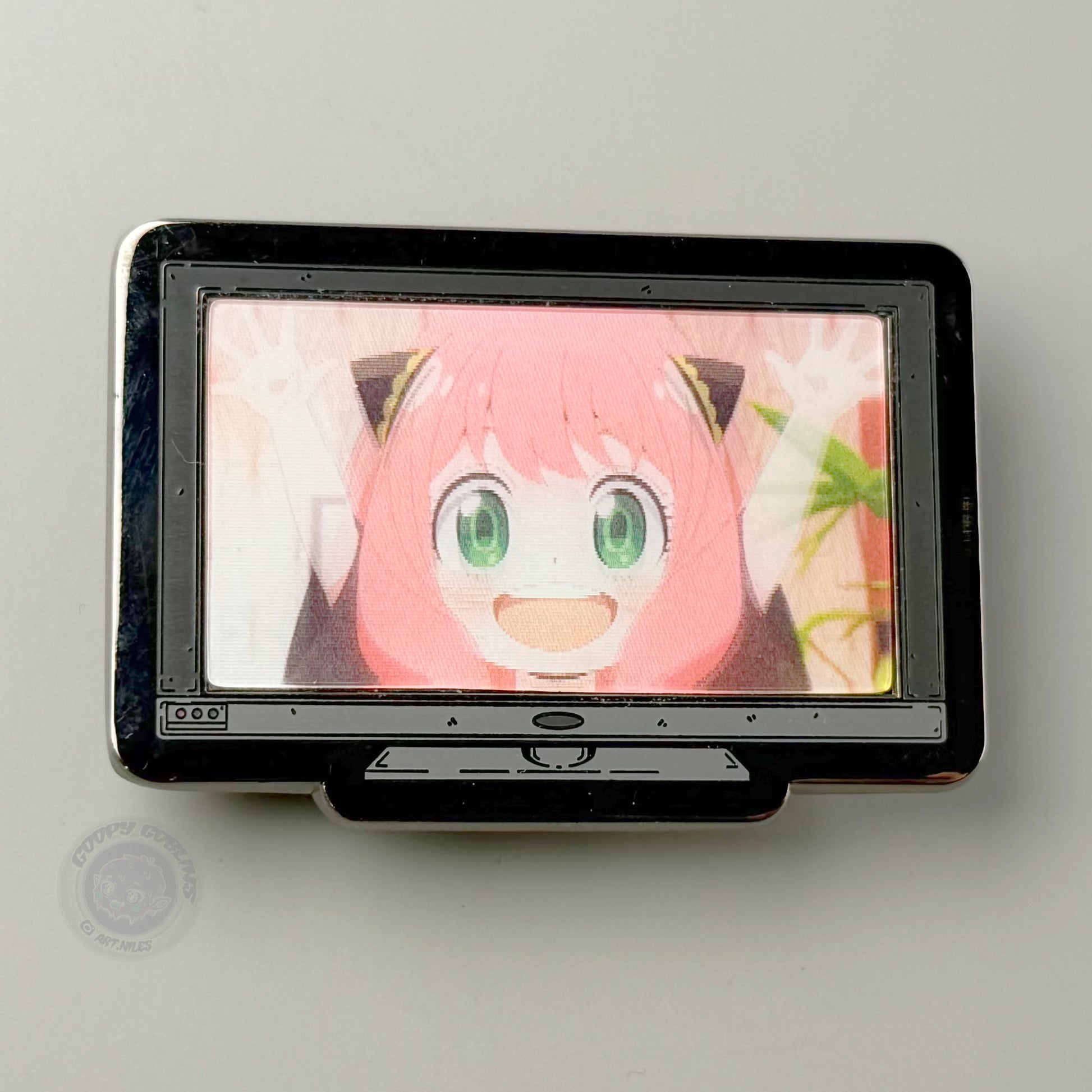 Anya Spy X Family Lenticular TV Enamel Pin