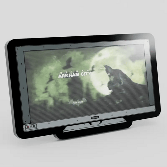 WS-Monitor Lenticular Arkham Asylum Enamel Pin