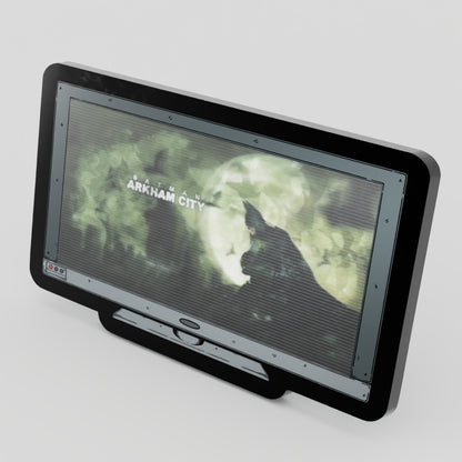 WS-Monitor Lenticular Arkham Asylum Enamel Pin