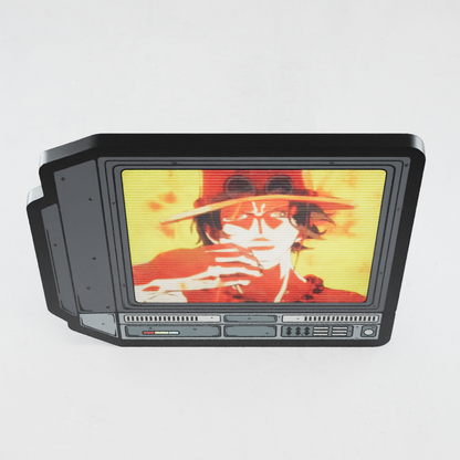 CRTV Lenticular Ace Smile Pin