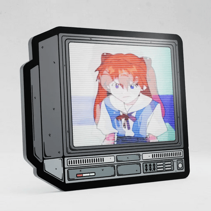 CRTV Lenticular Asuka Complain Pin