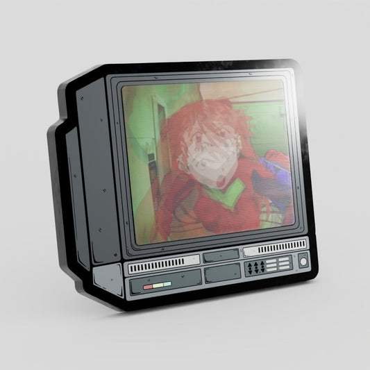 Asuka Evangelion Lenticular Pin