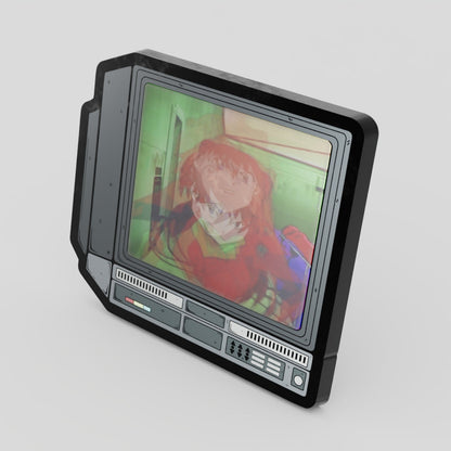 CRTV Lenticular {Evangelion} Asuka Langley Pin