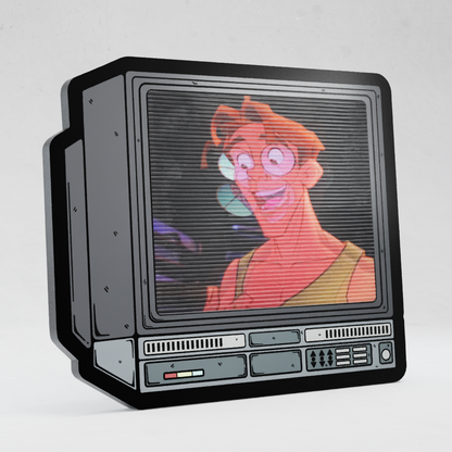 CRTV Lenticular Atlantis Milo Pin