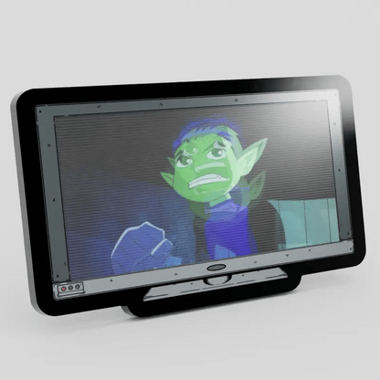 Monitor Lenticular {Teen Titans} Beast Boy Enamel Pin