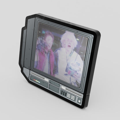 CRTV Lenticular Back To The Future Pin