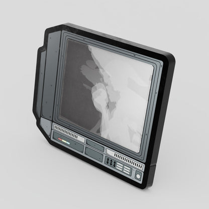 CRTV Lenticular Bad Apple Pin