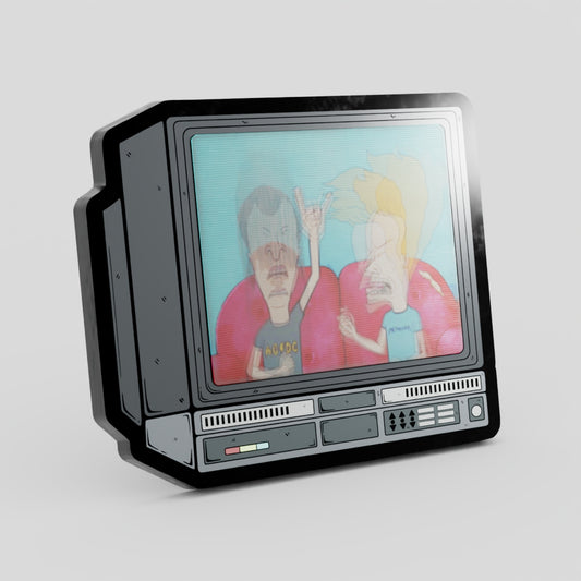 CRTV Lenticular Beavis and Butthead Pin