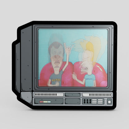 CRTV Lenticular Beavis and Butthead Pin