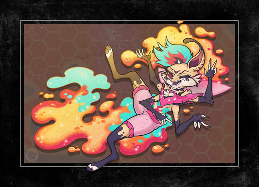 5x7 Beelzebub Helluva Boss Print