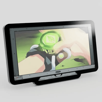 WS-Monitor Lenticular Ben 10 Enamel Pin