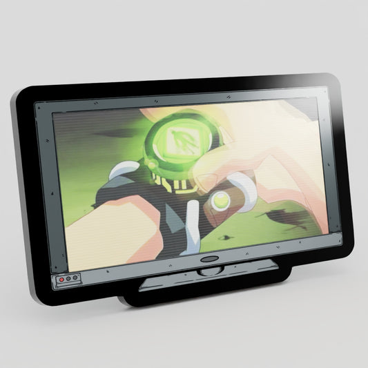 WS-Monitor Lenticular Ben 10 Enamel Pin