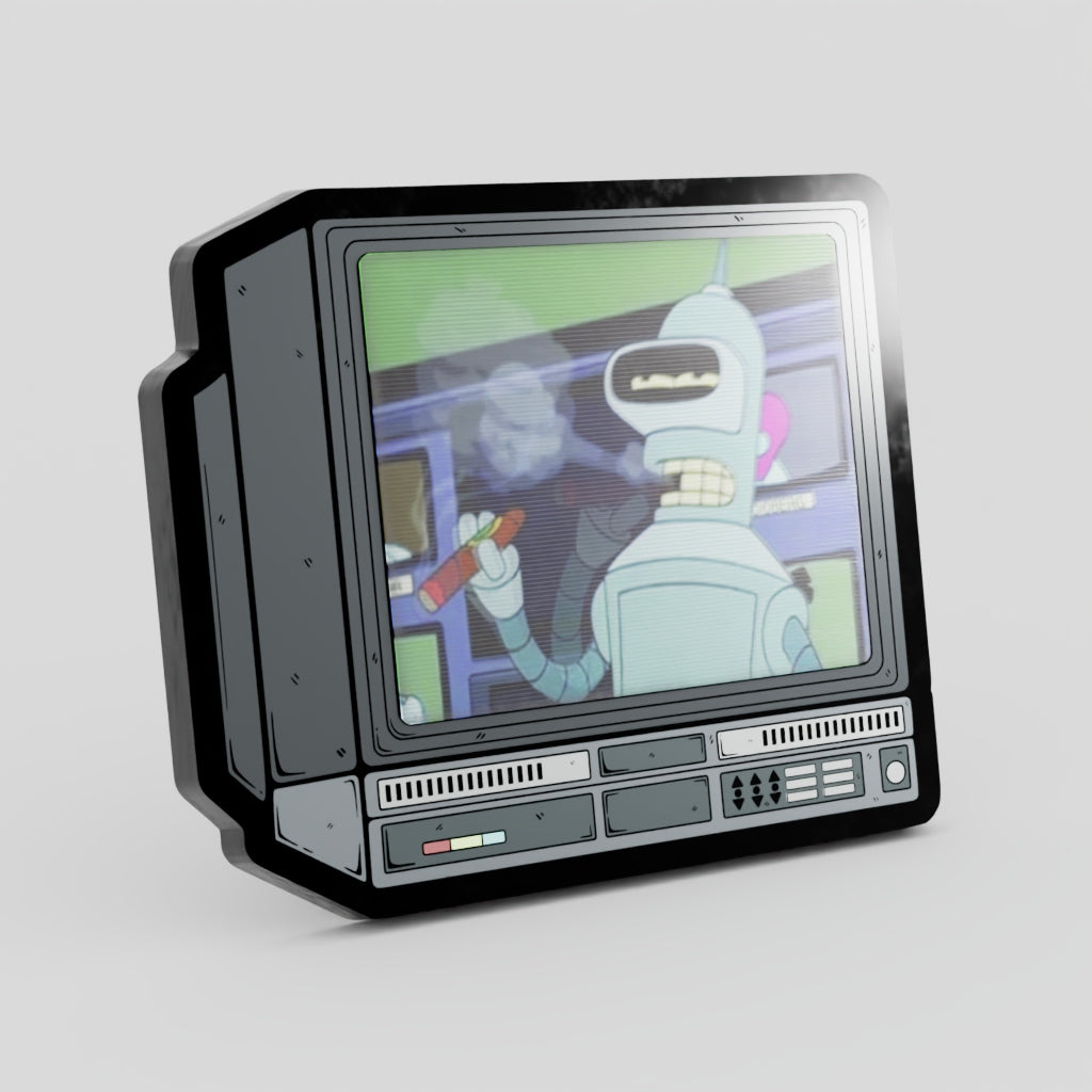 CRTV Lenticular Bender Pin
