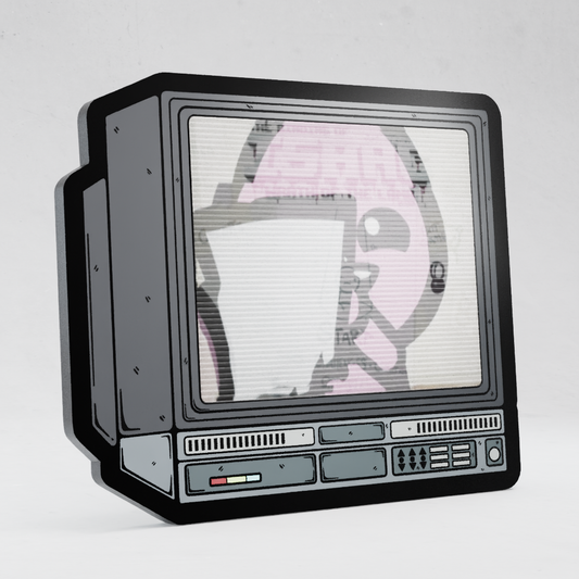 CRTV Lenticular The Binding of Isaac Pin
